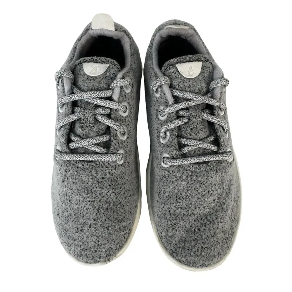 Allbirds Wool Runners Grey Athletic Running Shoes Womens Size 7